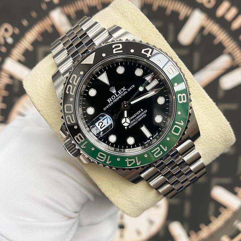 Green and Black Bezel 126720VTNR
