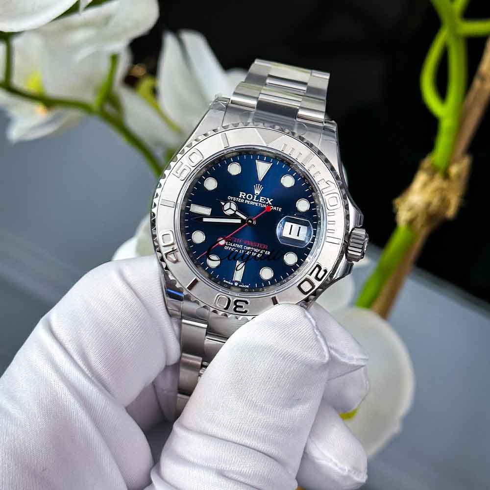 Rolex Yacht-Master 40 Oyster Steel & Platinum Blue Dial 126622