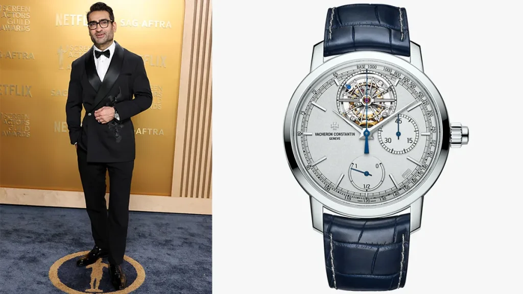 Kumail Nanjiani in Vacheron Constantin